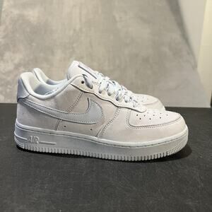 Nike Air Force 1 Low '07 Shoes Womens 7 Blue Tint Leather AF1 Classic Iconic